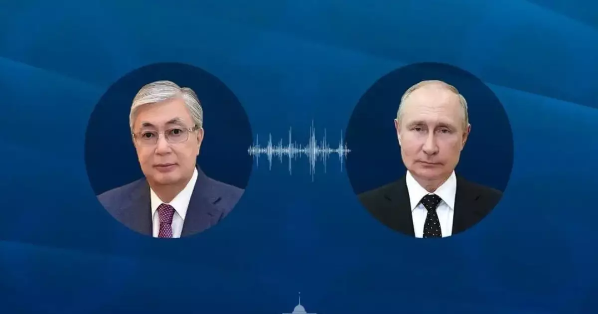  Тоқаев пен Путин телефон арқылы сөйлесті 