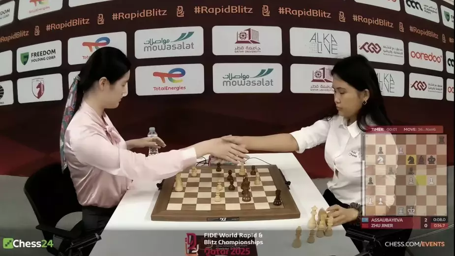 Бибисара Асаубаева вышла в финал чемпионата мира по блицу