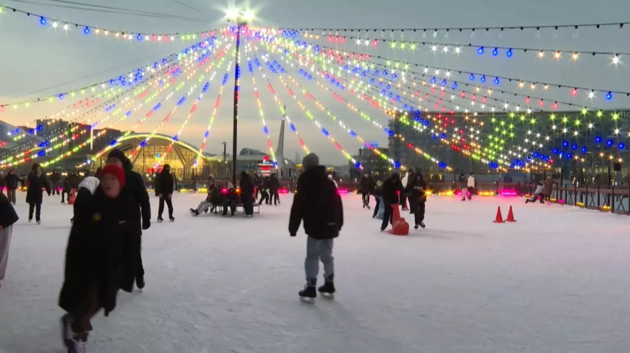 Елордадағы ең танымал мұз айдыны EXPO кешенінде орналасқан