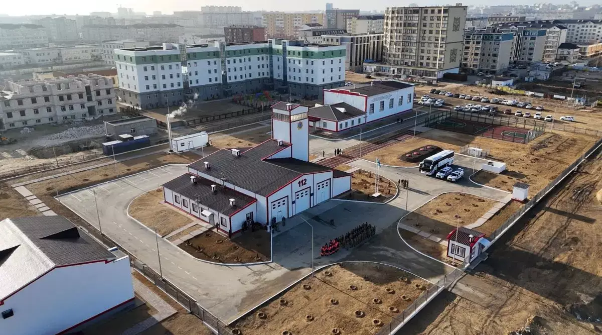 В Актау открылось новое пожарное депо - новости на Lada.kz 30.12.2025