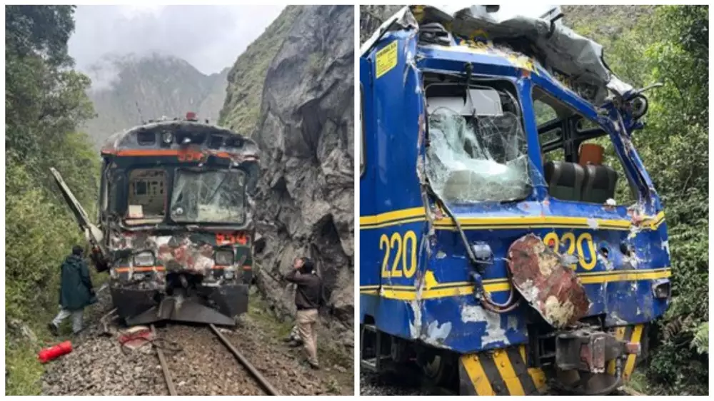 Поезда с туристами столкнулись в перуанском Мачу-Пикчу: один погиб, десятки ранены
