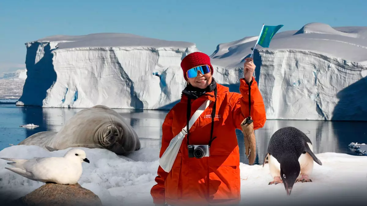 Новогодний репортаж: как казахстанка Сайора Карабаева покорила Антарктиду