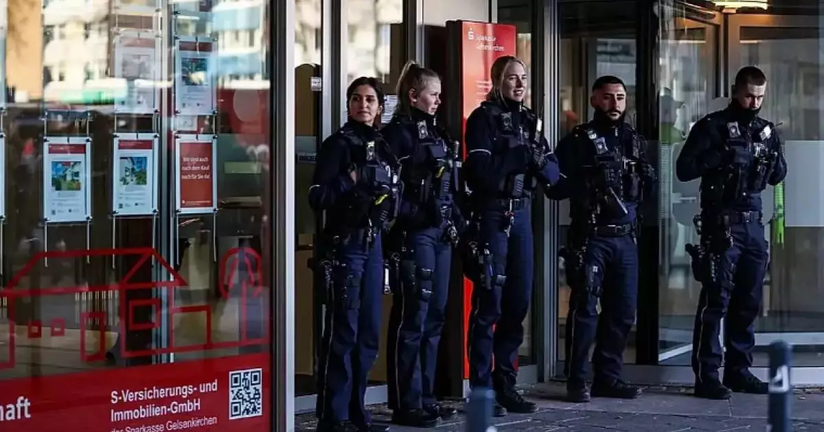  Германияда ұрылар банктен 90 млн еуро ұрлап кеткен 