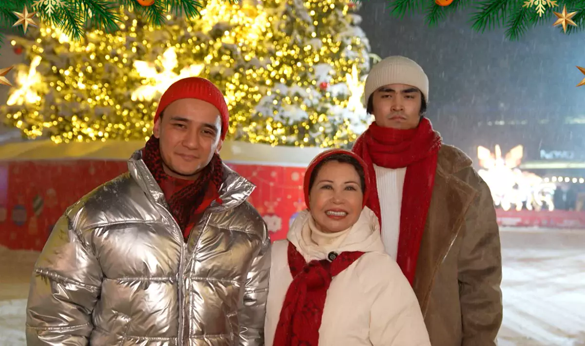 Роза Рымбаева алматылықтарды Жаңа жыл мерекесімен құттықтады