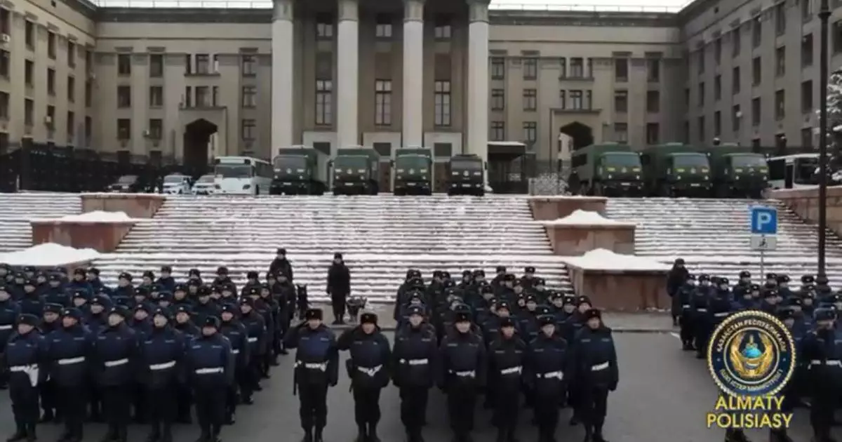  Алматы полициясы күшейтілген жұмыс режиміне көшті 