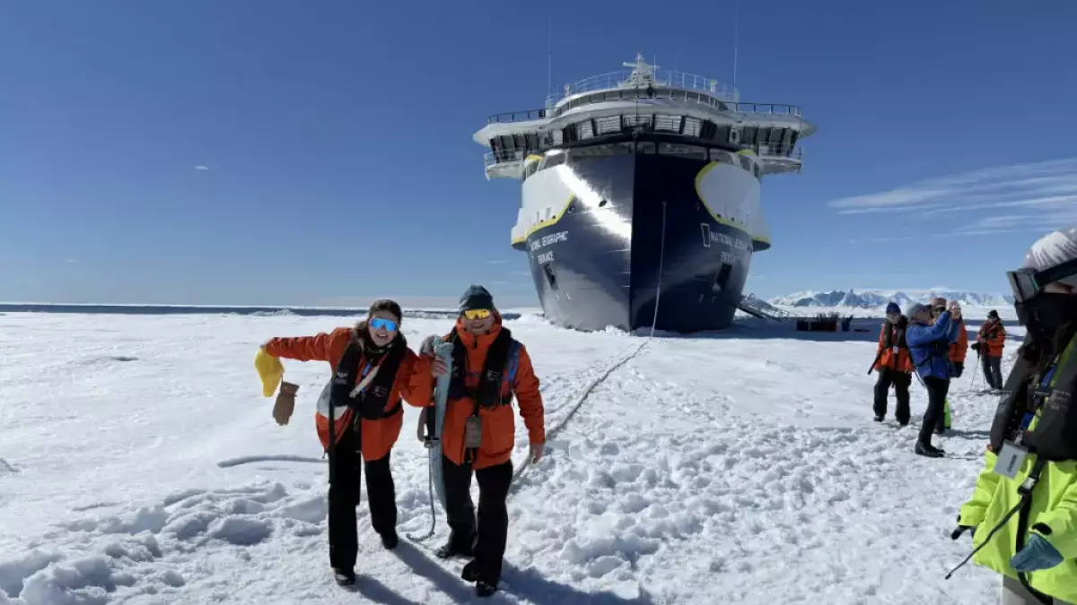 Қазақстандық әйел Антарктиданы бағындырды