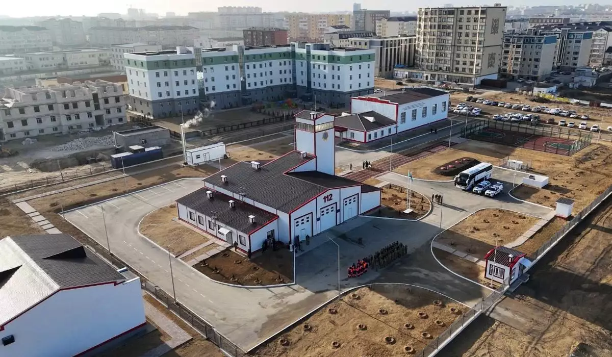 Ақтауда тағы бір өрт сөндіру депосы ашылды