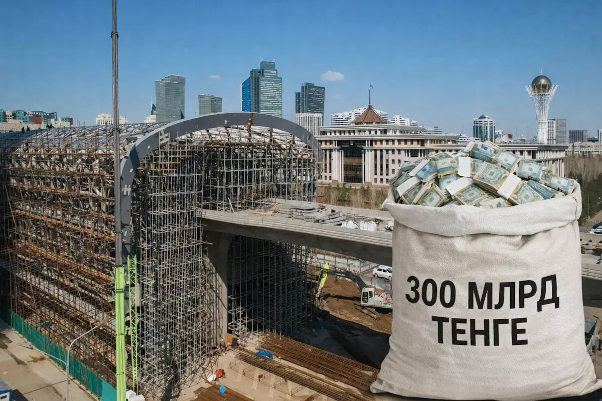 Более 300 млрд тенге: строительство LRT в Астане обошлось дороже ремонта дорог в стране