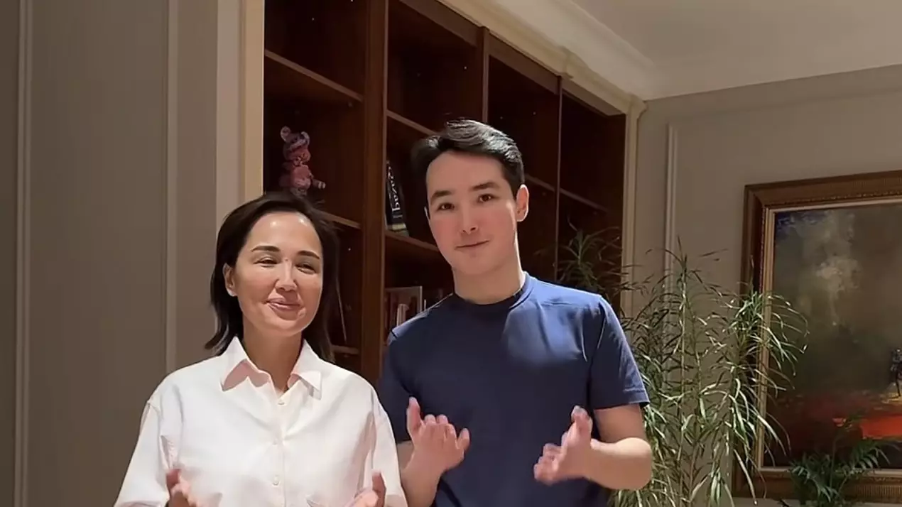 «Өзіме ұқсайтын ұлым»: Ләйлә Сұлтанқызының видеосы жұртты сүйсіндірді (ВИДЕО)