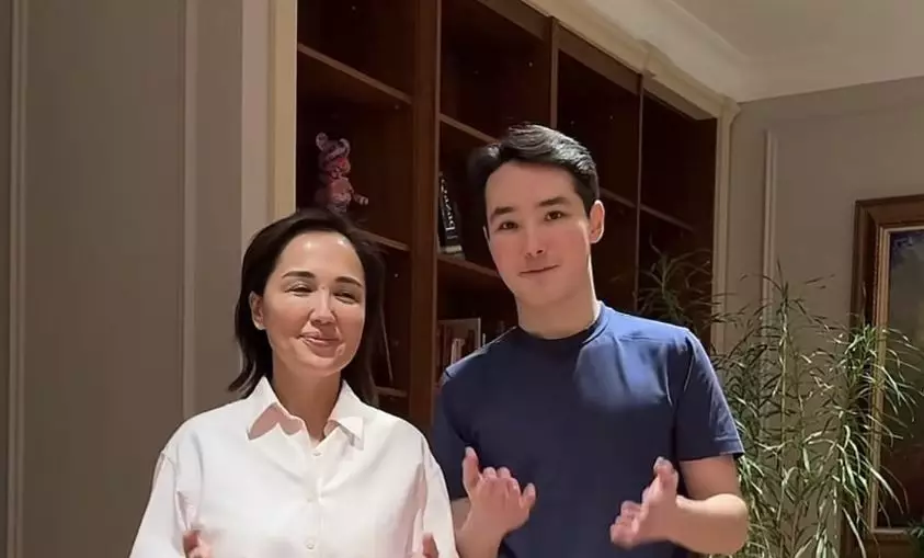 «Өзіме ұқсайды»: Ләйлә Сұлтанқызы ұлы туралы жазба жариялады (ВИДЕО)