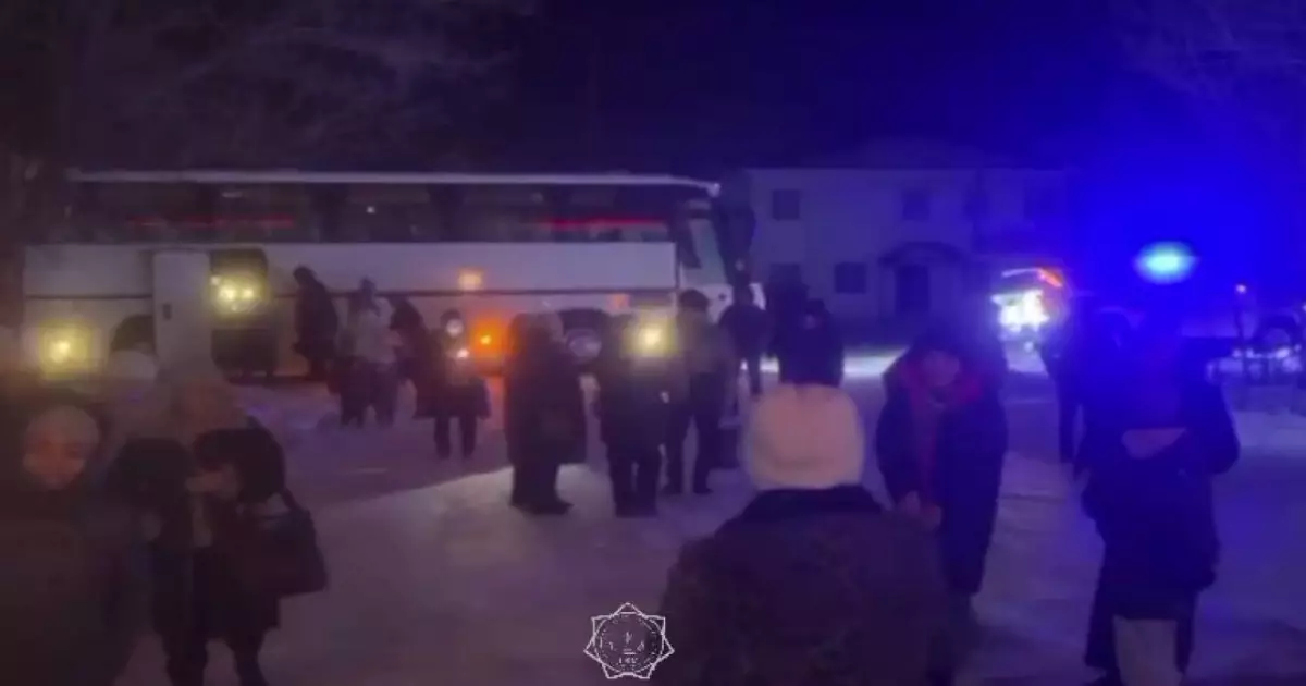  Абай облысының тасжолынан 35 адам эвакуацияланды 