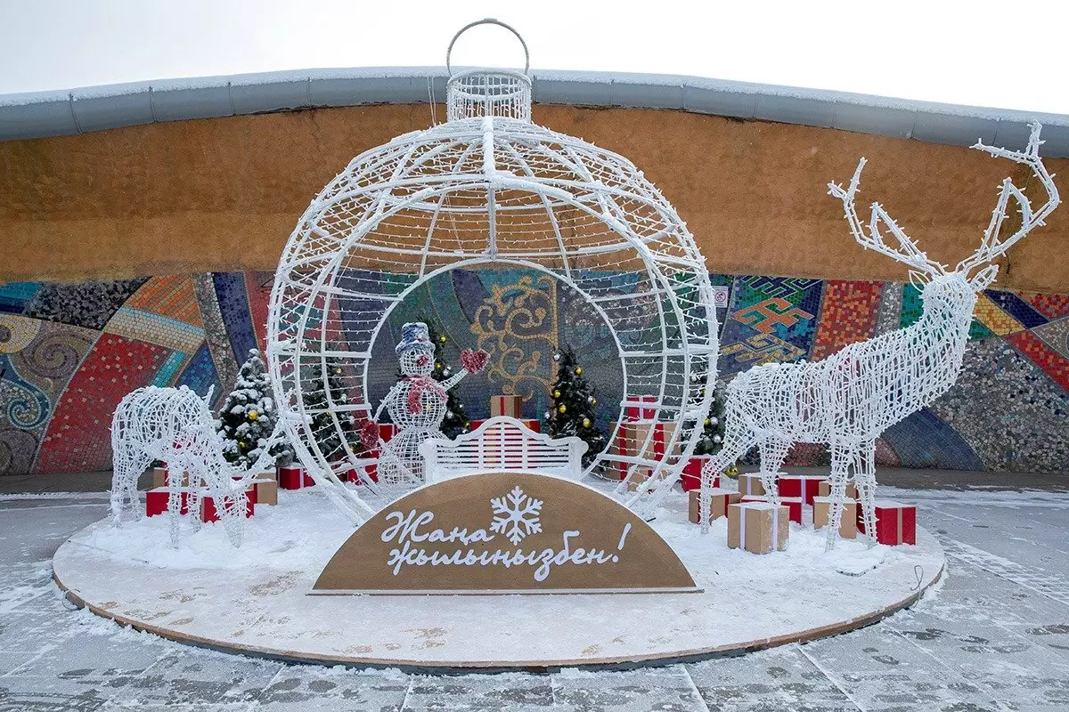 Какая погода ожидается Астане и Алматы в первый день нового года