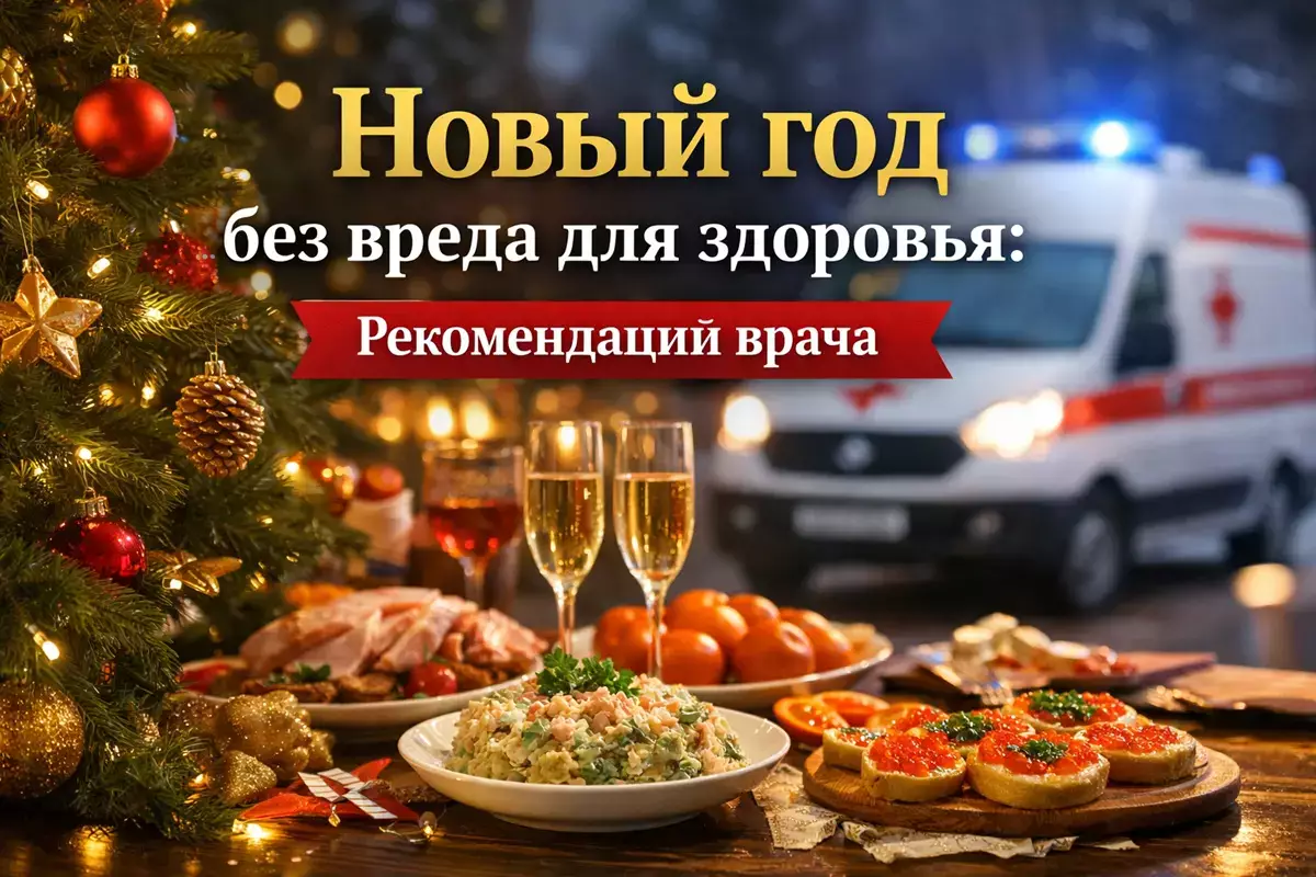 Новый год без вреда для здоровья: врач рассказала, как в праздник не стать жертвой похмелья и болей в желудке - новости на Lada.kz 31.12.2025