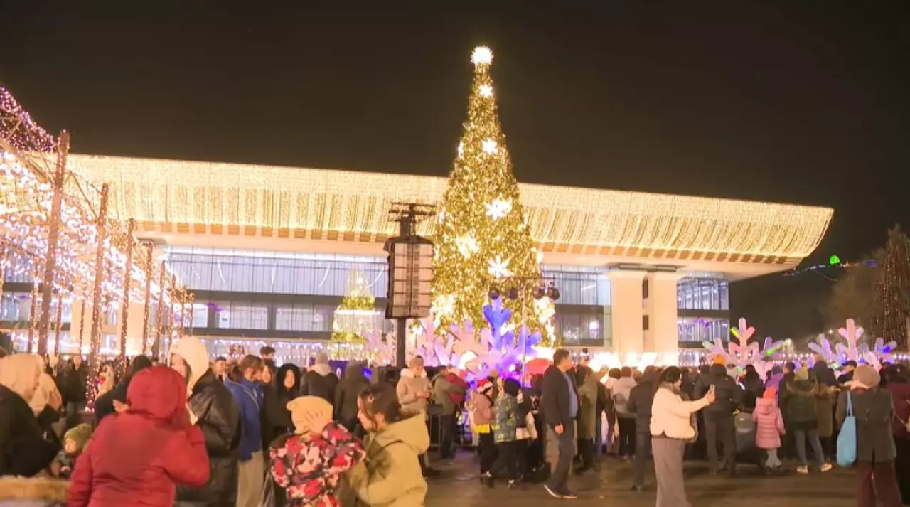 Алматы Жаңа жылды ерекше сән-салтанатпен қарсы алуға дайын