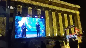 Астана алаңында Жаңа жылдық кеш басталды