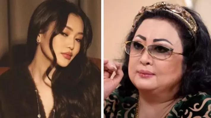 Ерке Есмахан Мақпал Жүнісоваға бағалы сыйлық тарту етті 