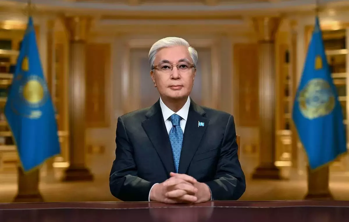 «2025 год стал для Казахстана годом созидания»: Токаев поздравил соотечественников с Новым годом