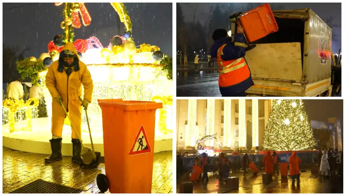 В Алматы год начинается с «Таза Қазақстан»