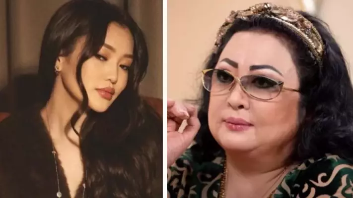 Әнші Ерке Есмахан өнердегі әпкесі Мақпал Жүнісоваға қандай сыйлық берді? (ВИДЕО)