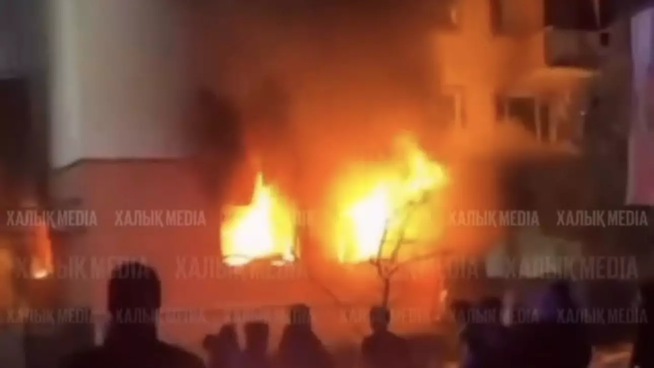 Түркістан облысында дәмханада жарылыс болып, бір адам қаза тапты (ВИДЕО)