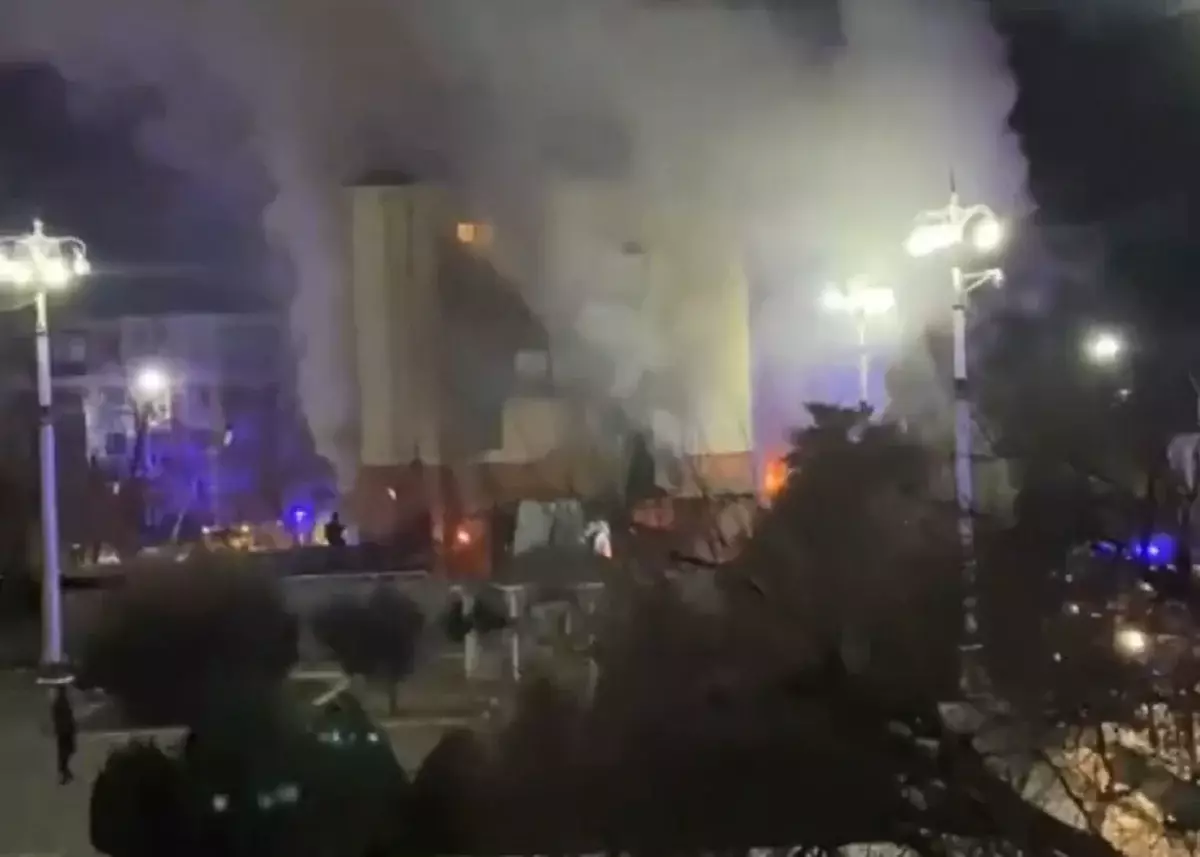 В Туркестанской области в пожаре погиб человек