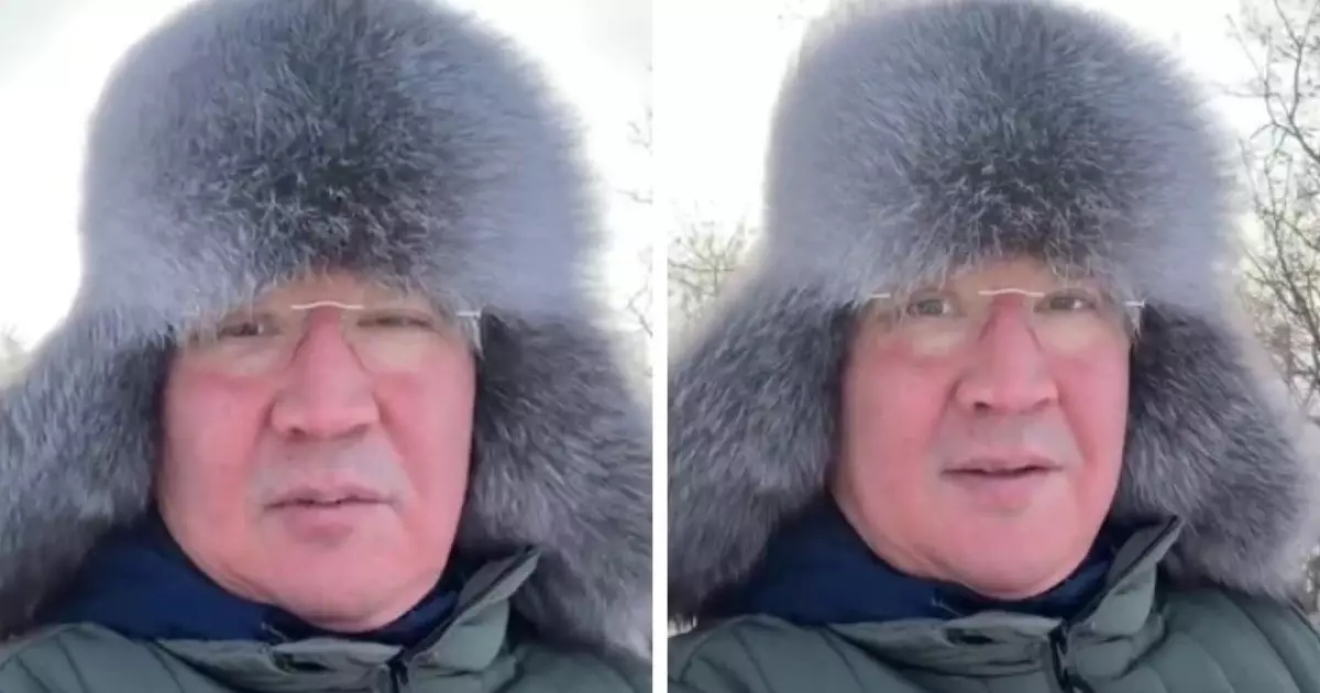  Павлодар облысының әкімі дәстүрінен жаңылмай, 1 қаңтарда таңертең ат үстінде тікелей эфирге шықты (видео) 