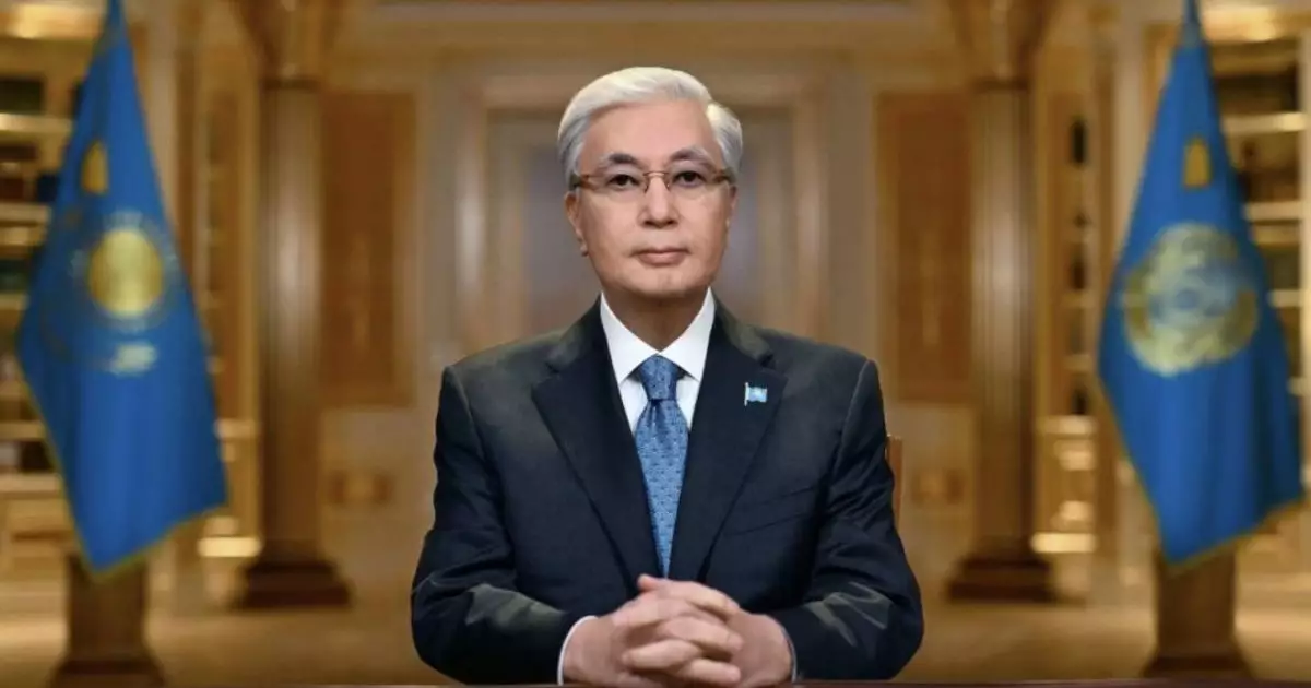  Токаев обратился к казахстанцам в честь Нового года 