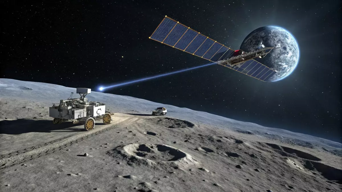 Канадский стартап предложил обеспечивать лунные миссии энергией лазером с орбиты