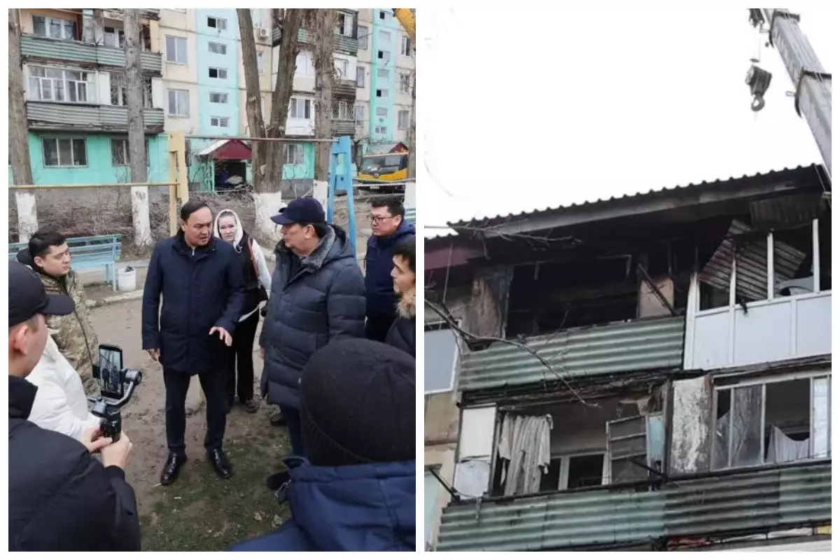 Таразда Жаңа жыл қарсаңындағы ірі өрттен кейін төтенше жағдай жарияланды