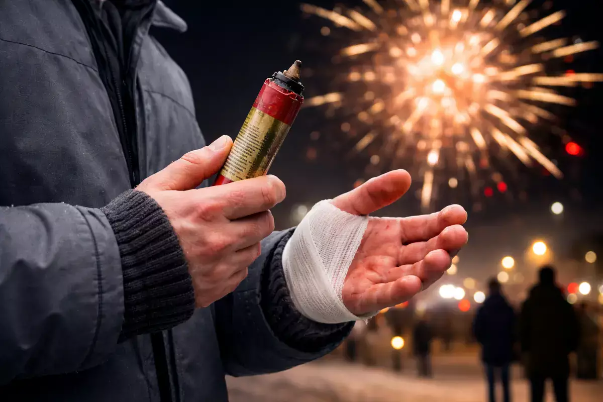 Петарды и ожоги: сколько людей пострадали в Актау в новогоднюю ночь - новости на Lada.kz 01.01.2026