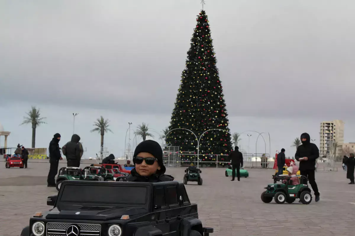 Набережная Актау в первый день 2026 года - новости на Lada.kz 01.01.2026