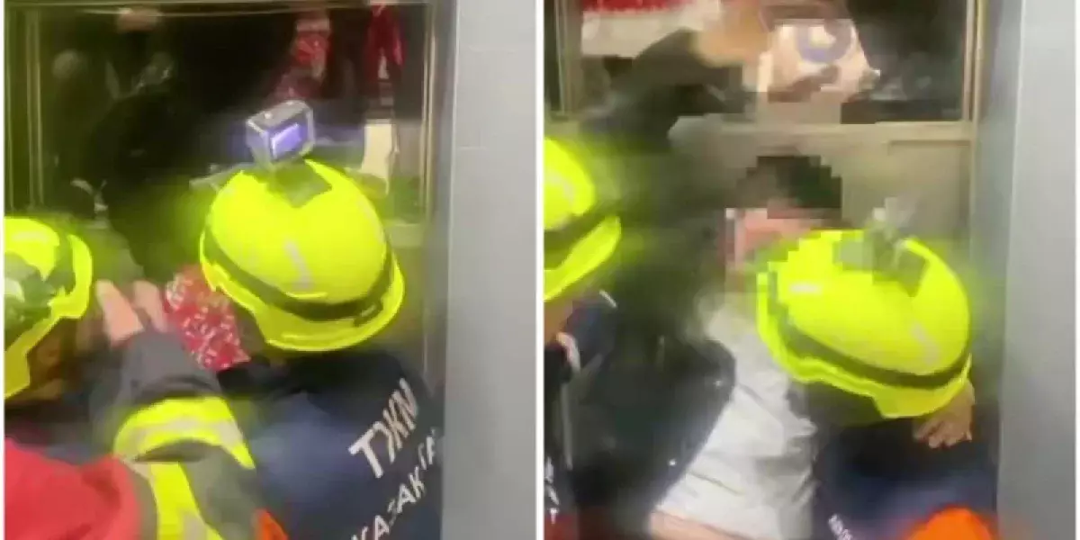 Астанада 11 адам лифт ішінде қамалып қалған