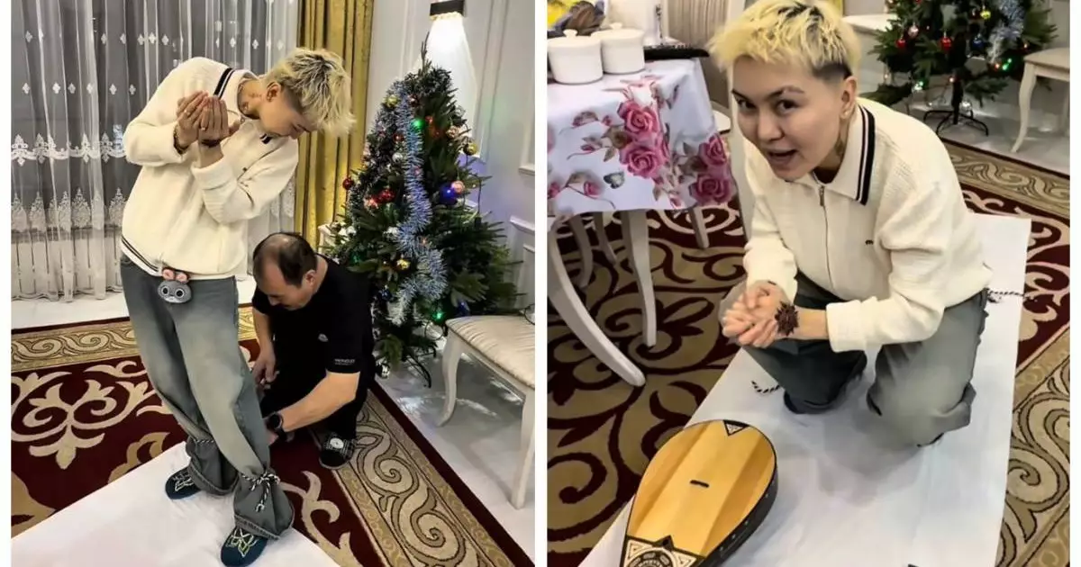  Әнші Гүлмира Ізбасқан 30-дан асқан жасында тұсауын кестірді (ВИДЕО) 