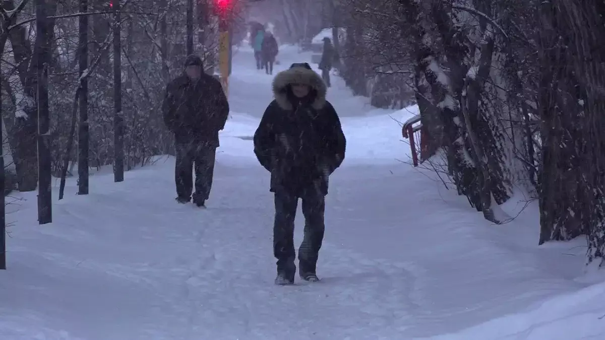 Бүгін кей өңірде қалың қар жауады - ауа райы болжамы