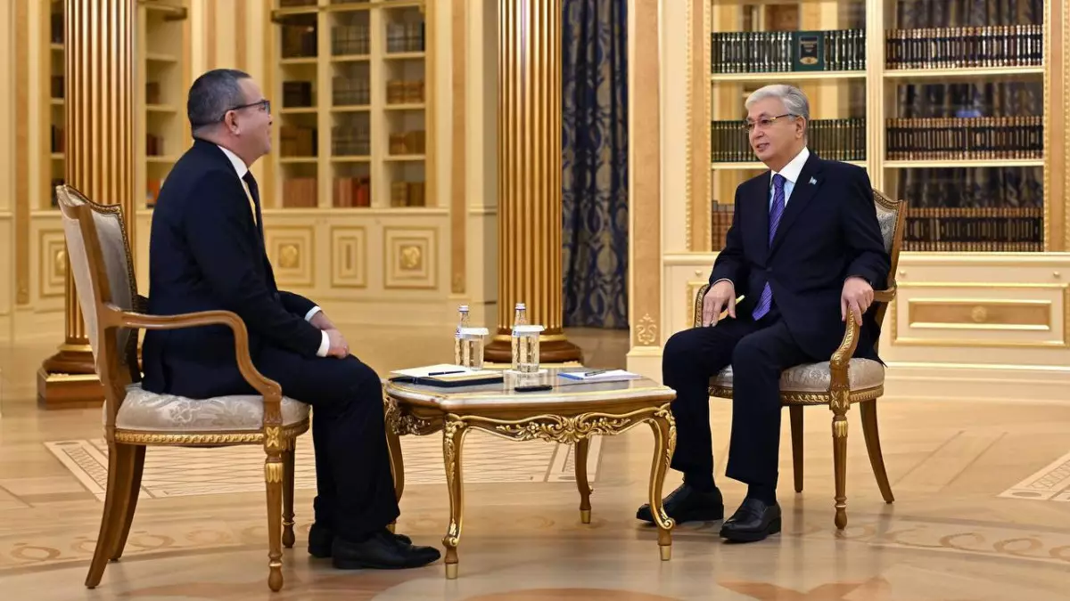 Президент Тоқаев "Turkistan" газетіне сұхбат берді