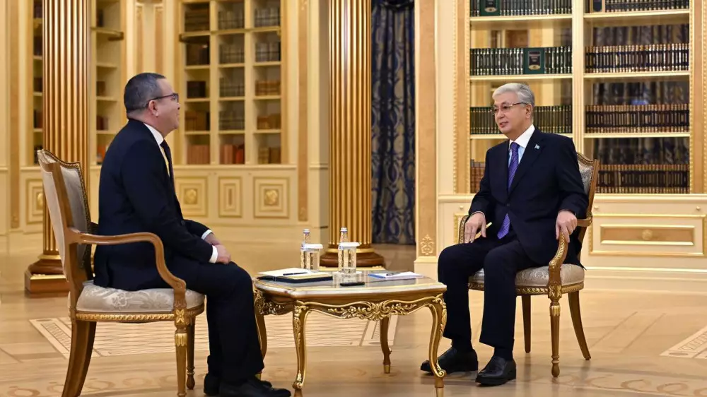 Анонсировано большое интервью Токаева