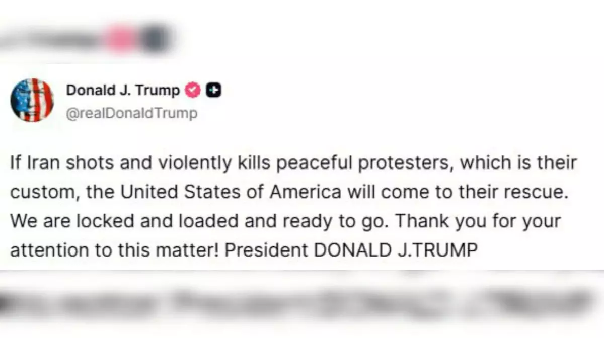 Трамп пригрозил военным ударом по Ирану из-за разгона протестов