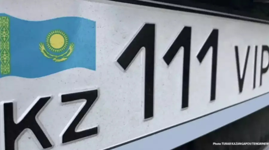 Енді қазақстандықтар көлік нөмірін еркін таңдай алады