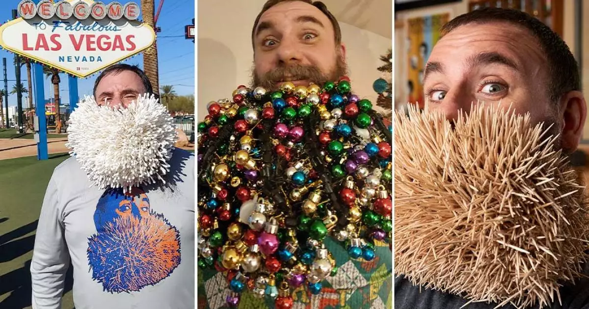  АҚШ тұрғыны өз сақалын рекорд алаңына айналдырған 