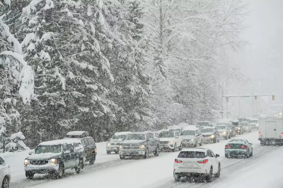 Снег, метель, туман: в 7 регионах объявлено штормовое предупреждение