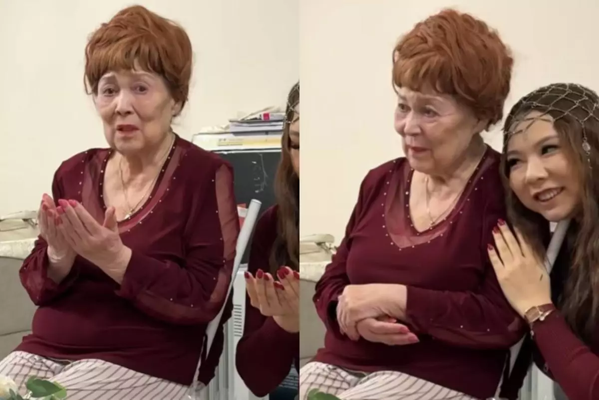 «Сұлулық эталоны»: Көптен бері көрінбей кеткен Дариға Хасанғалиева елді қуантты (ВИДЕО)