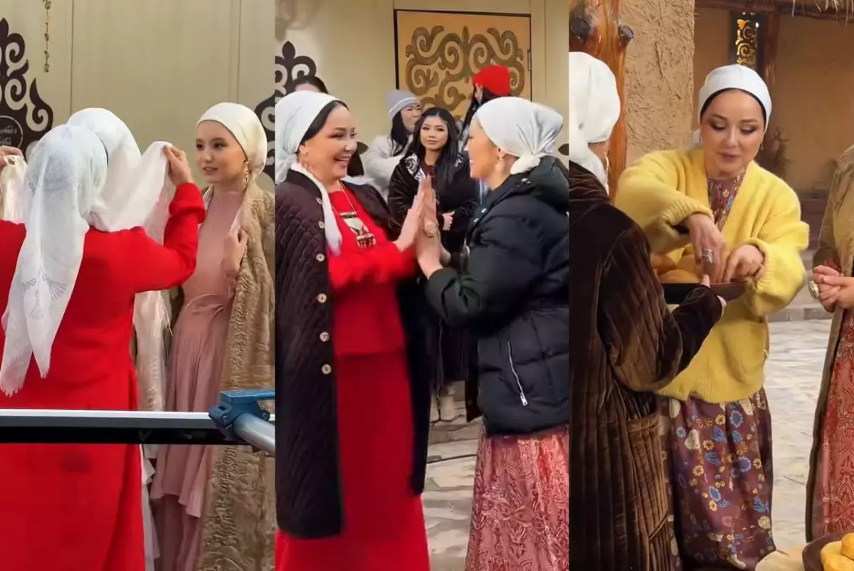 «Әр шаңыраққа нәсіп етсін»: Жанболат пен Жазира болашақ келіндеріне ән арнады (ВИДЕО)