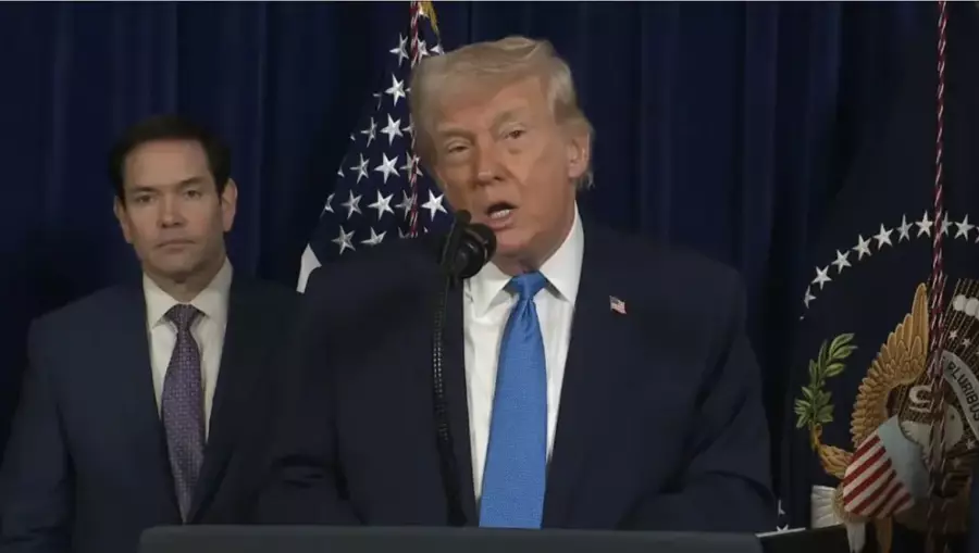 АҚШ Венесуэланы басқарады - Трамп