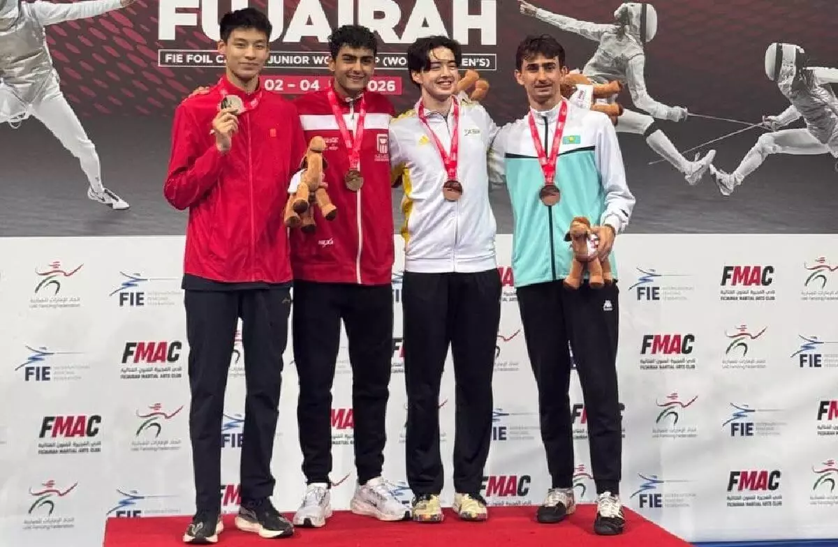 Күміс пен қола: алматылық семсерлесушілер жасөспірімдер арасындағы әлем кубогында жүлдегер атанды