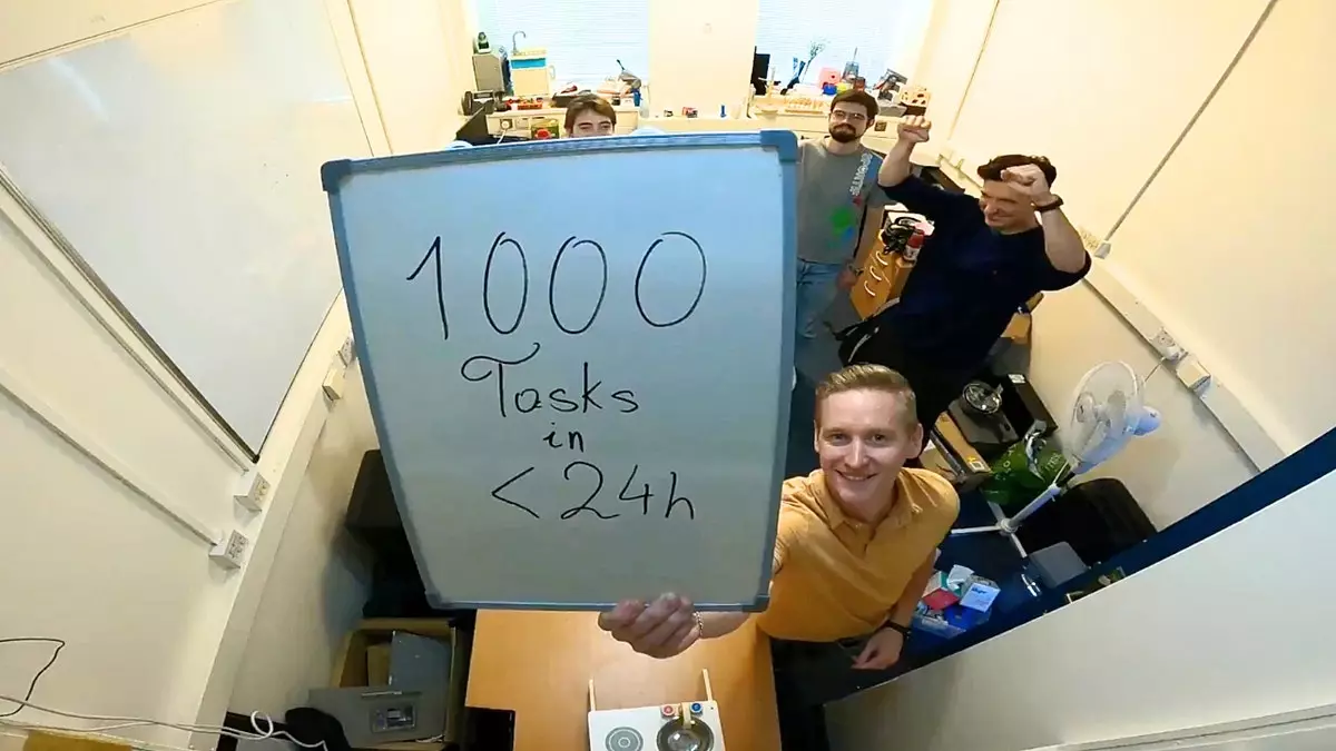 Роботы осваивают тысячу задач за день по одному демонстрационному примеру.