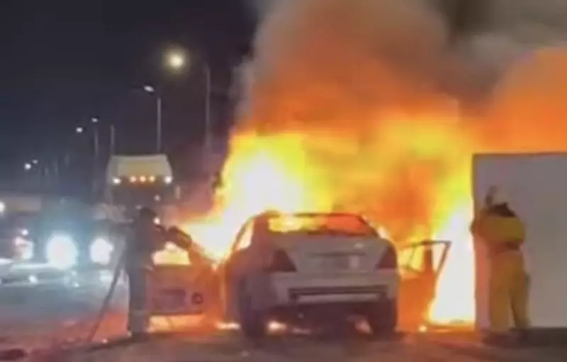 Смертельное ДТП произошло на трассе в ЗКО: загорелись два автомобиля