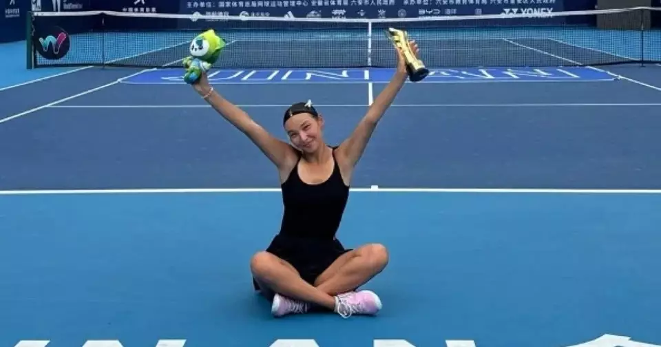 Казахстанская теннисистка выиграла турнир серии ITF W15 в Индии