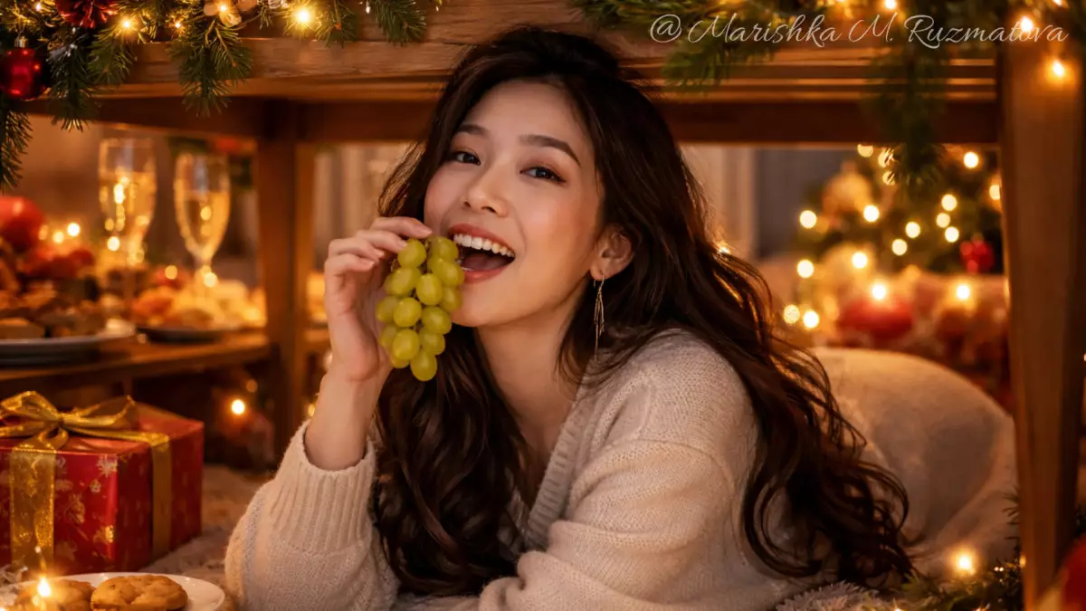 Почему казахстанки скупили весь виноград на Новый год