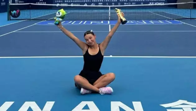 Қазақстандық жас теннисші Үндістандағы турнирде жеңімпаз атанды