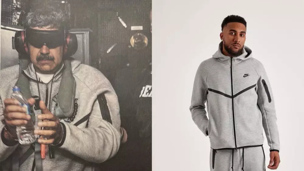 Продажи костюма Nike резко выросли после фото задержанного Мадуро